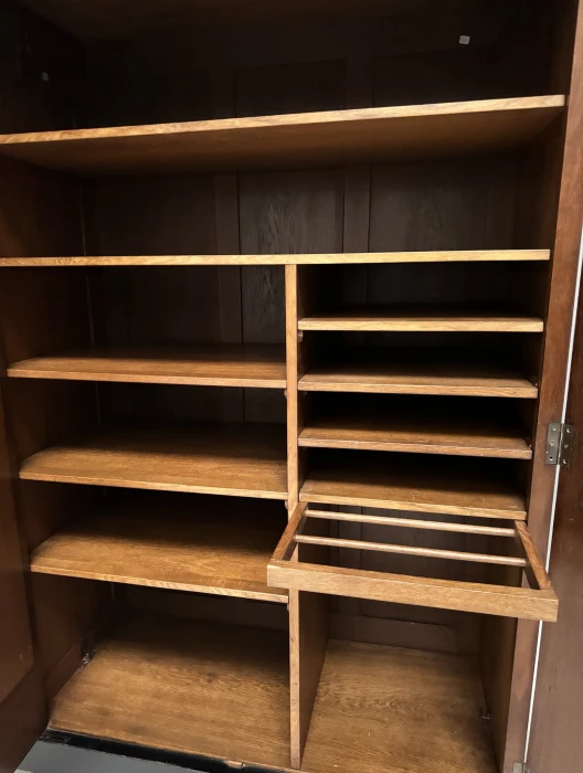 Art Deco Amsterdamse School Armoire by Willem Penaat for Metz & Co. Amsterdam